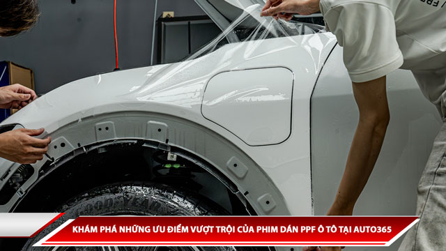 KHÁM PHÁ NHỮNG ƯU ĐIỂM VƯỢT TRỘI CỦA PHIM DÁN PPF Ô TÔ TẠI AUTO365